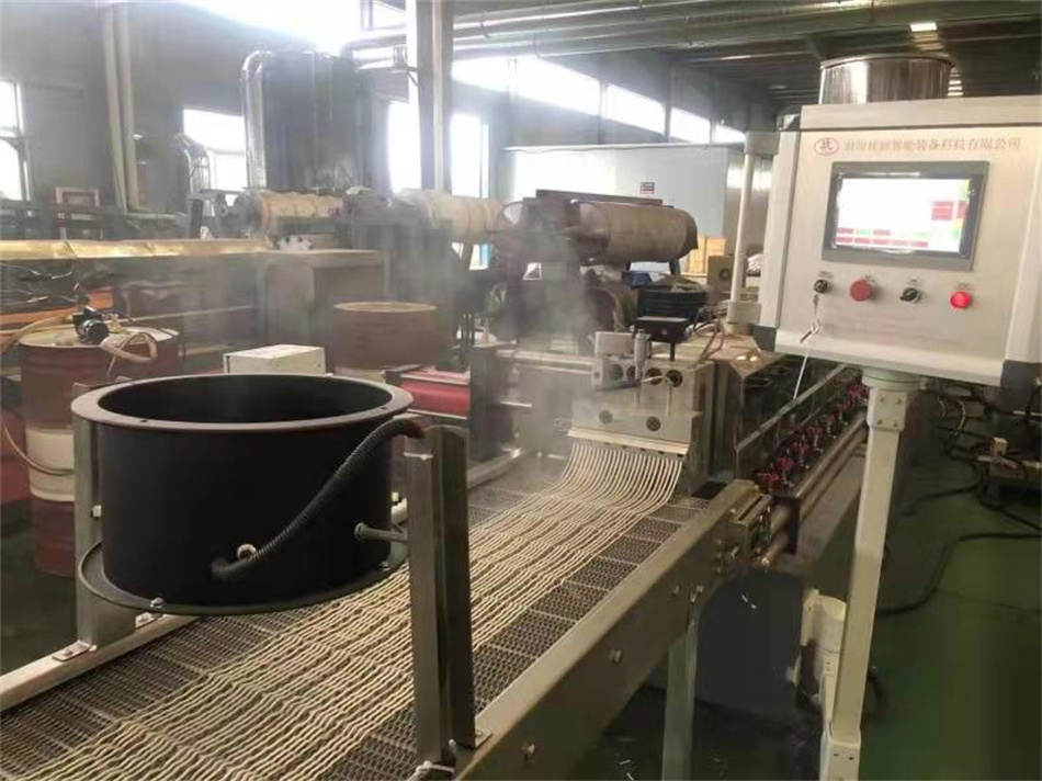 吹膜級降解母粒擠出機_吹膜級降解母粒擠出機_玖德隆擠出機